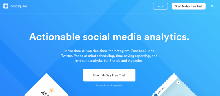 Social Media Analytics Tools - Iconosquare