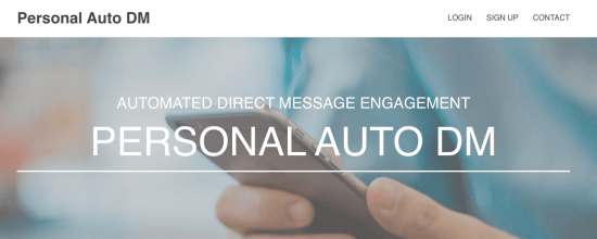 Personal Auto DM Messaging Tool