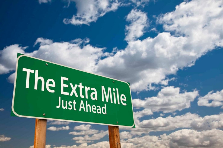 go the extra mile with content marketing