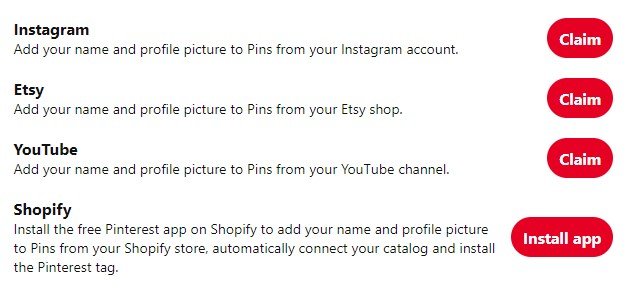 Claim your Instagram,Youtube, Etsy and Shopify account