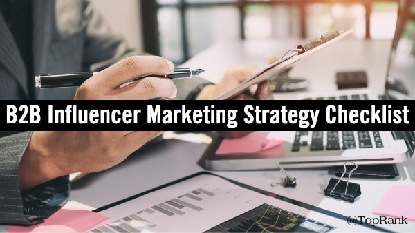 B2B Influencer Marketing Strategy Checklist