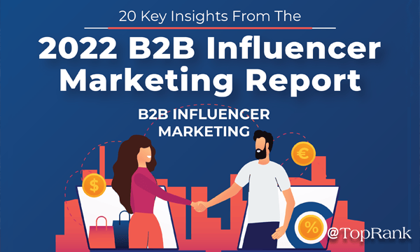 Infographic 20 key insights from the 2022 B2B influencer marketing report image