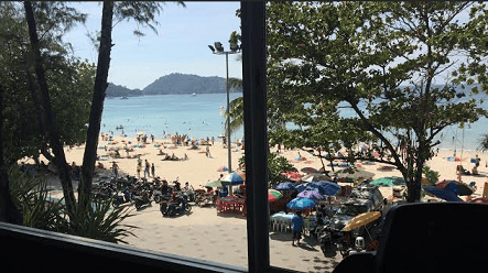A view from John’s gym in Thailand