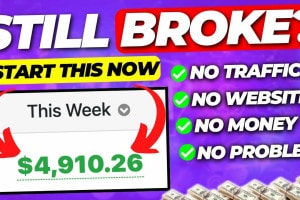 Affiliate Marketing Tutorial That Pays Up To $4,910 a Week (Do This if You're Broke)