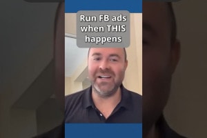 🏁 Run Facebook Ads When THIS Happens