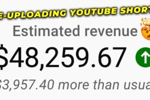 REALISTIC $1,618 Days Re-Uploading YouTube Shorts (WITH PROOF) Make Money With YouTube Shorts