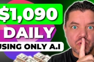 Make $1,090 Per Day With This Automated A.I Side Hustle (EASY)